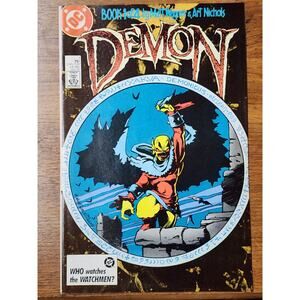 Demon #1 VF 1987 DC Copper Age Art Nichols Matt Wagner Comic, G/VG